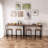 Counter Stool with Metal Frame