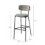 Tabouret de bar Kiril (ensemble de 2)-1604337669-1604337667