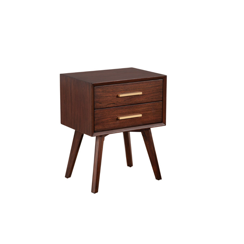 Table de chevet 2 tiroirs Capricorn