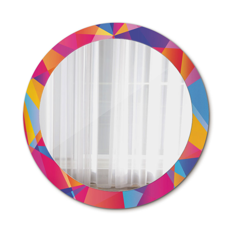 Huldar Glass Flat Wall Mirror