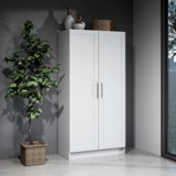 Whiffen Single Storage Cabinet ( 65'' H x 32'' W x 16.75'' D)