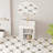 Bathroom Vanity with Ceramic Sink and Open Shelf on the Left Side-989451957