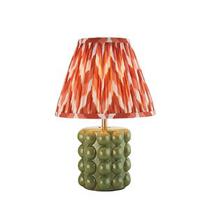 Bobble Table Lamp, Apricot Orange