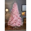 Artificial Pine Pink Christmas Tree-618374009