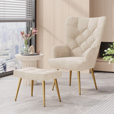 Velvet Lounge Chair