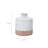 7.1" H Rustic Two-Tone Handmade Terracotta Vase for Home Decor