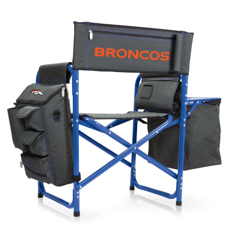 NFL Fusion Camping Chair, Denver Broncos, Blue