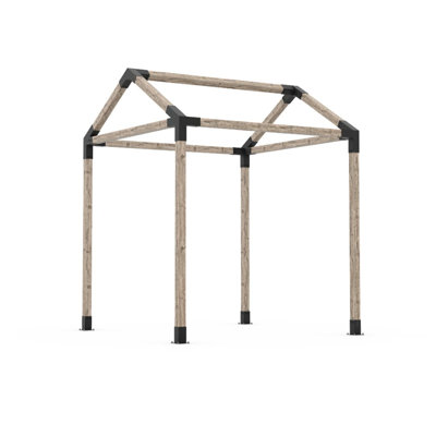 Toja Grid 30 Single Pergola Kit For 4X4 Wood Posts