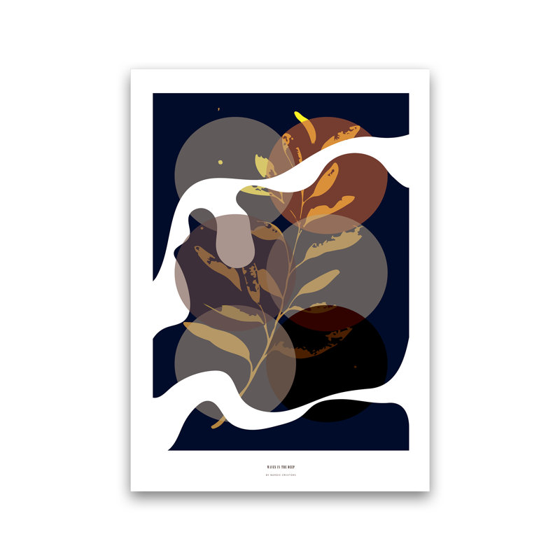 Waves In The Deep - Print, No Framed, 84.01cm H x 59.4cm W x 1cm D