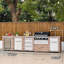 140” Desert Sunrise 6b Modular Outdoor Kitchen
