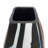 Modern Neutral Glass Black Abstract Abstract Contemporary Vase-1666120922