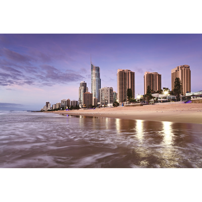 Teja QE Surfers - Wrapped Canvas Print, 61cm H x 91cm W x 3.8cm D