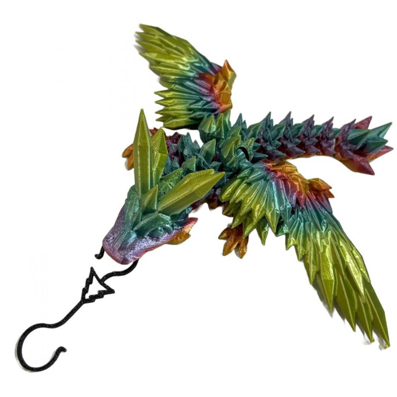 3D Printed Winged Baby Tadling Dragon Ornaments