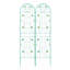 Paquet de 4 treillis de jardin en métal antirouille pour plantes grimpantes-112835514-112835516
