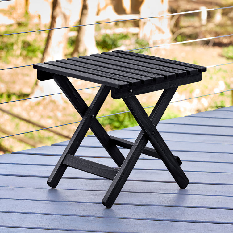 Table d'appoint pliante en bois Grandview Adirondack