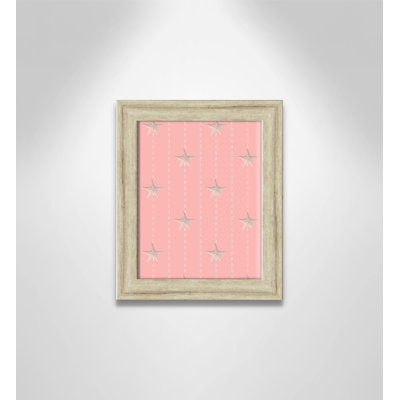 Whimsical Starfish Stitch Art