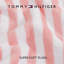 Jeté rose rayé Tommy Hilfiger Laguna Beach-126659982