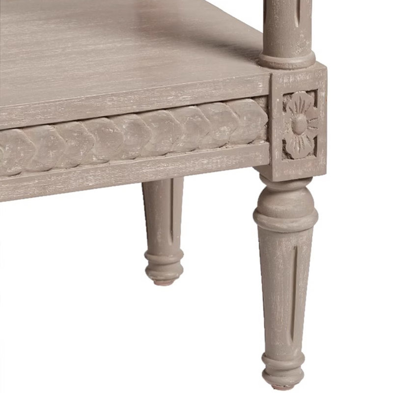 American style retro solid wood console table