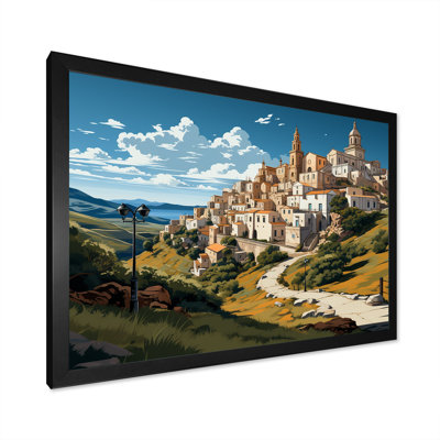 «Italian Hidden Gem Coastline - Italy Landscape», art mural