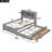 Full Size Platform Bed with Trundle, Drawers & USB Ports – Storage Captain’s Bed, Gray-646549107