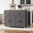 Extendable Kitchen Island With Rolling Wheels, Spice Rack, 2 Drawers, And 4 Door Cabinet, Grey | Gift Idea-122441340