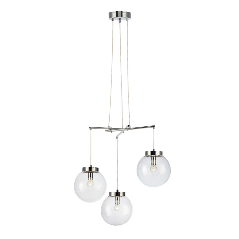 Aleck 3 - Light Geometric Pendant