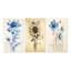 «Illustration rétro de marguerite bleue», 3 pièces-1149431556-1149431563