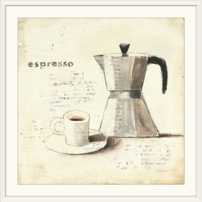 « ii » par emily adams, impression Parisian Coffee