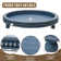12" Handmade Blue Beaded Tray, Tabletop Display Decor