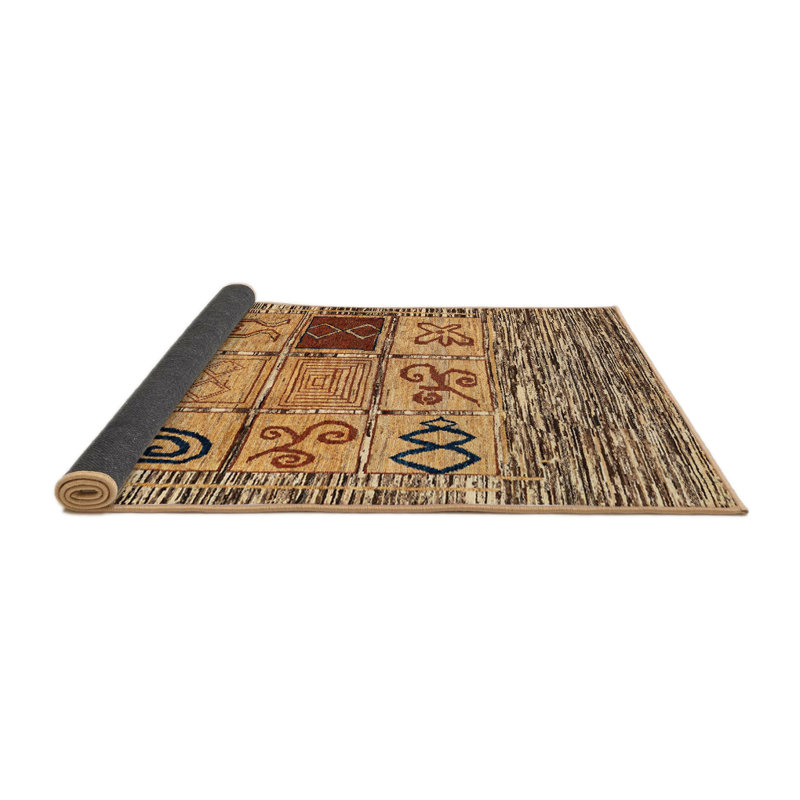 Abstract Indoor Rug, Round 4'