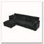 Canapé-lit modulaire en L avec repose-pieds, canapé convertible surdimensionné pour 4 personnes-815099195
