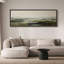 «Green Wetland», art mural abstrait paysage, impression numérique sur toile giclée sur toile-111653630-111653632