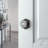 Crystal Door Knob with Baldwin Reserve Rosette