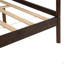 Lit très grand style traditionnel avec tête et pied de lit, lit en bois de pin avec cadre de lit renforcé, brun-1706400251-1706400253