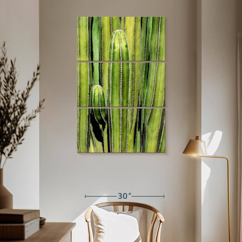 Superposition de cactus Harnek, H 65 po x l 42 po
