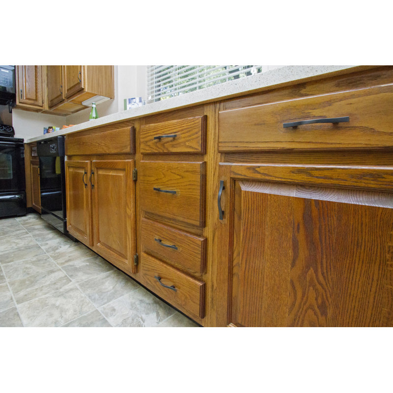 Oil Rubbed Bronze Traditional Cabinet Pulls with Mounting Hardware, Set of 10