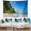 Seascape magnifique praslin island tapisserie seychelles-28487012