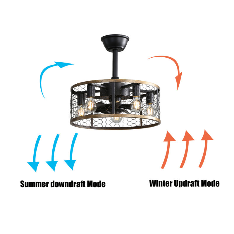 Ailyah Ceiling Fan with Light Kit