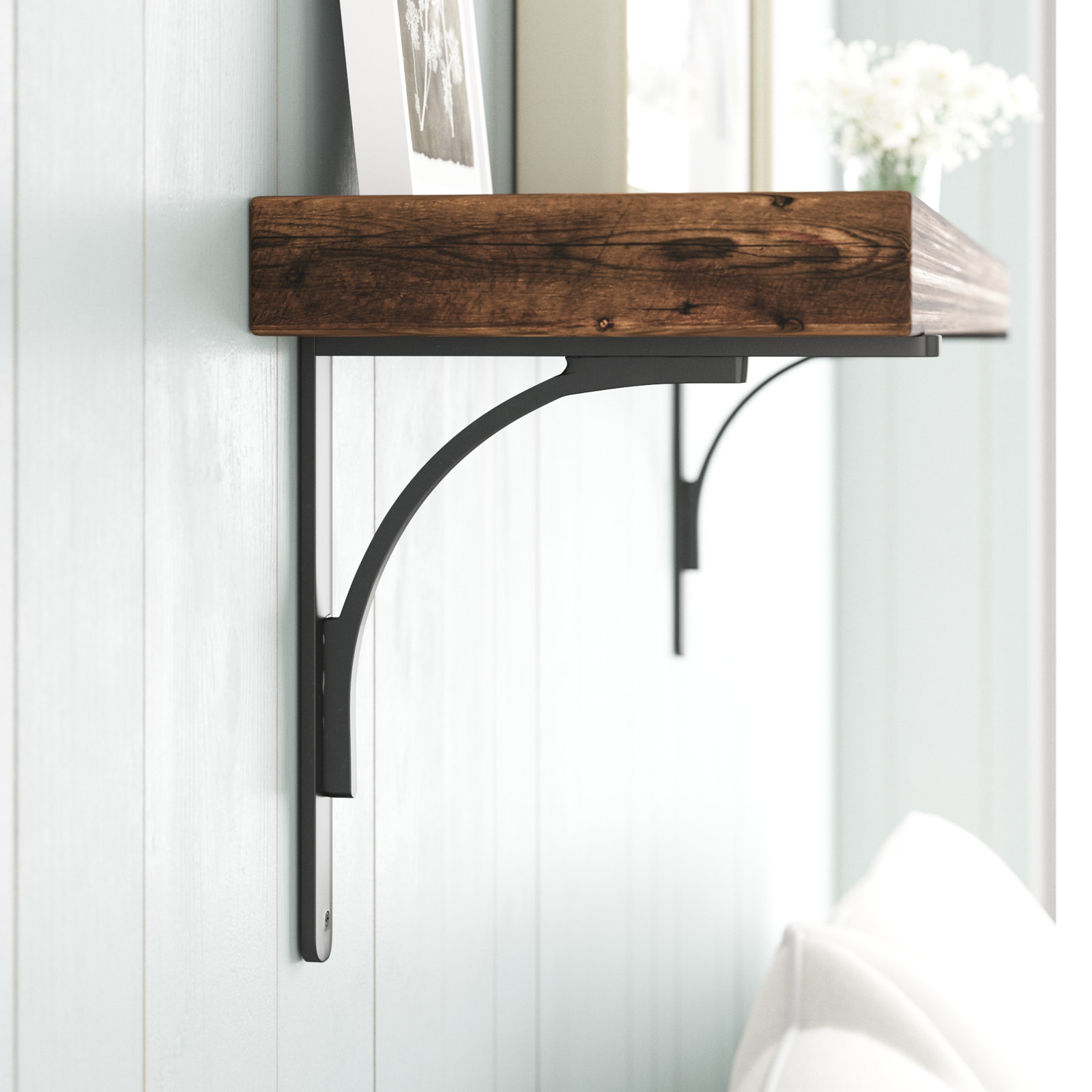 Shelf Bracket, Black