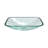 Bathroom Vessel Bathroom Sink Above Counter Clear Bowl Sink Rectangle For Bathroom-124471375-124471376