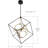 Olmo 6 - Light LED Geometric Chandelier