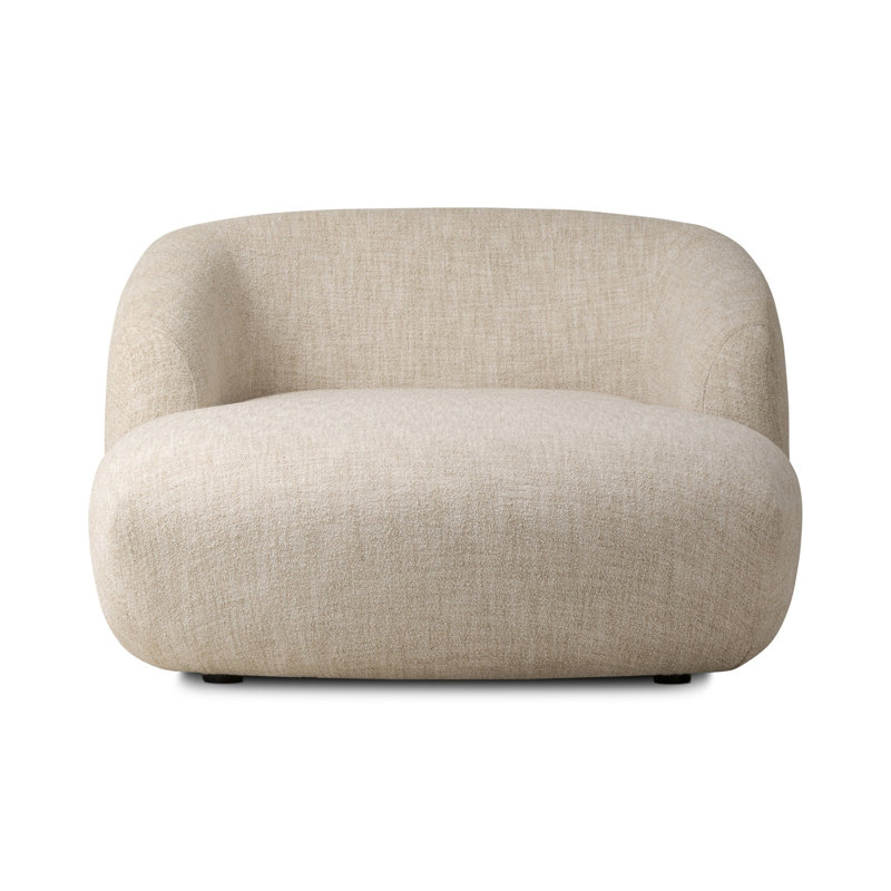 Channing Chaise Lounge, Yuma Cream 96% Polyester/4% Acrylic