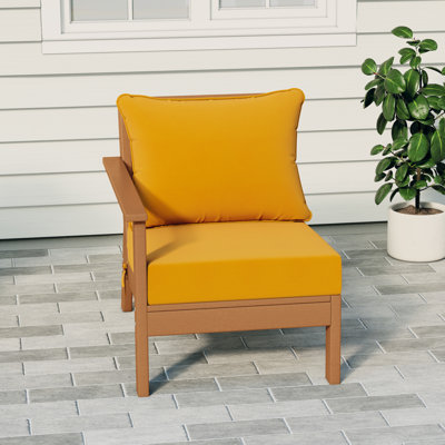 Deep Seating Left Arm Chair With Cushions