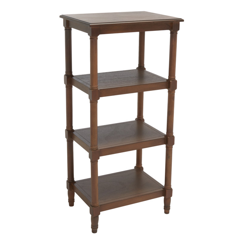Bibliothèque standard 19,75 "Essense, Brun, (4 tablettes) H 41,8 po x l 19,75 po x P 15,1 po