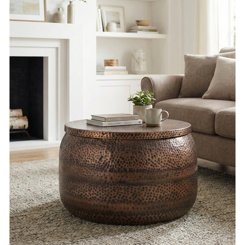 Table basse Colisha, Cuivre