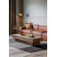 Kingsburg Solid Wood Pedestal Coffee Table