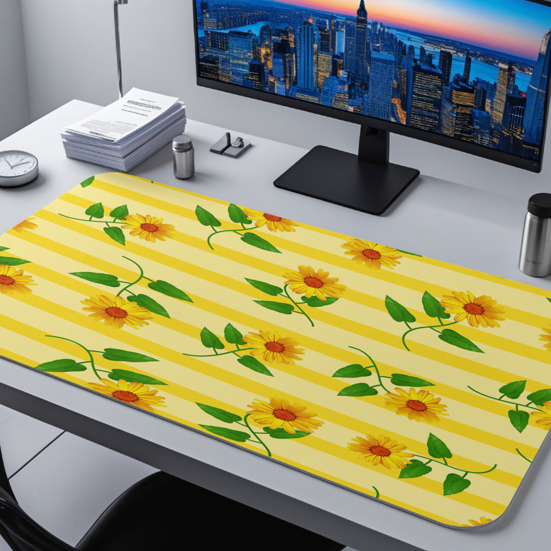 Polyester Desk Pad, 23.6x13.8