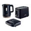 Ariete Breakfast Line 1.7L Kettle, 2 Slice Toaster & Sandwich Maker Dark Grey