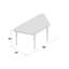 Table d'activité trapézoïdale à hauteur réglable avec pieds trapus-802538670-774649208-774649212