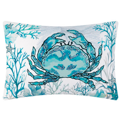 Housse de coussin en chenille douce Ocean Ocean